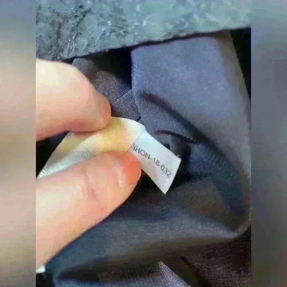 MM LaFleur Gayle Dress in Vine Jaquard Women’s Sz 8 Sheath Knee Length Navy Blue - Picture 7 of 16